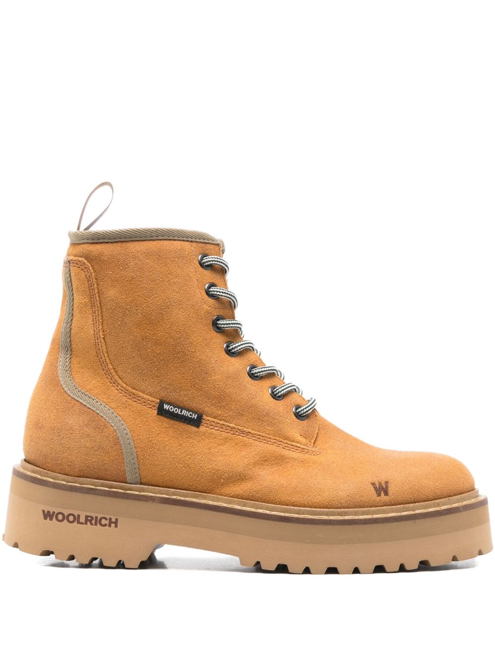 Woolrich Boots Leather Brown Woolrich