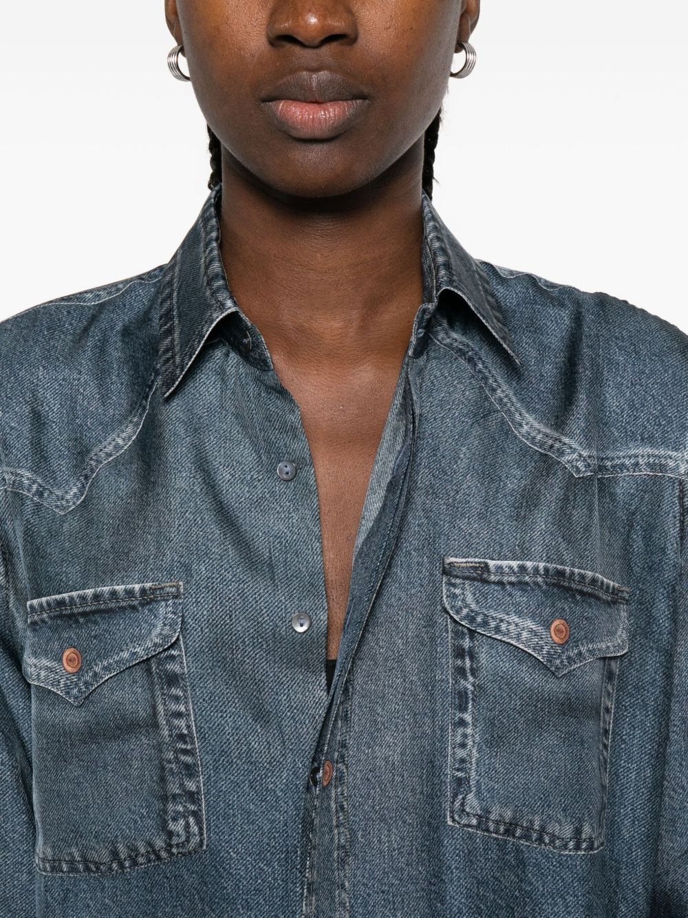 Pierre Louis Mascia Shirts Blue Pierre Louis Mascia