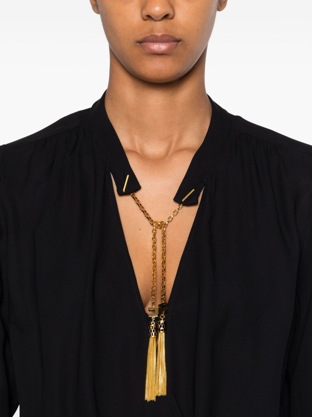 Elisabetta Franchi Top Black Elisabetta Franchi