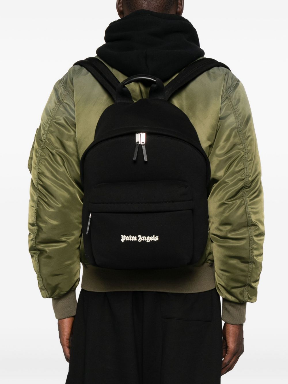 Palm Angels Logo-print backpack Palm Angels