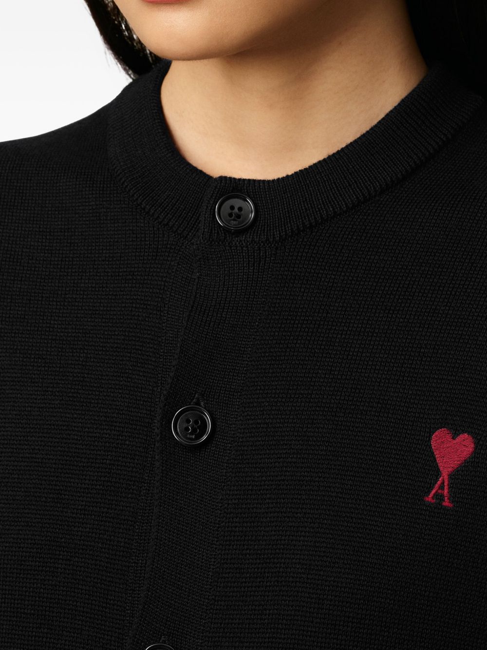 Ami Paris Sweaters Black Ami Paris