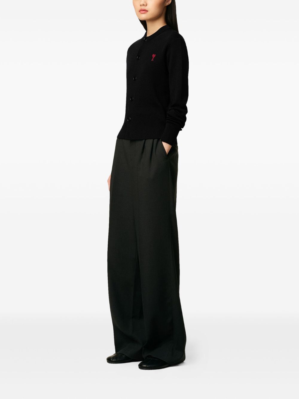 Ami Paris Sweaters Black Ami Paris