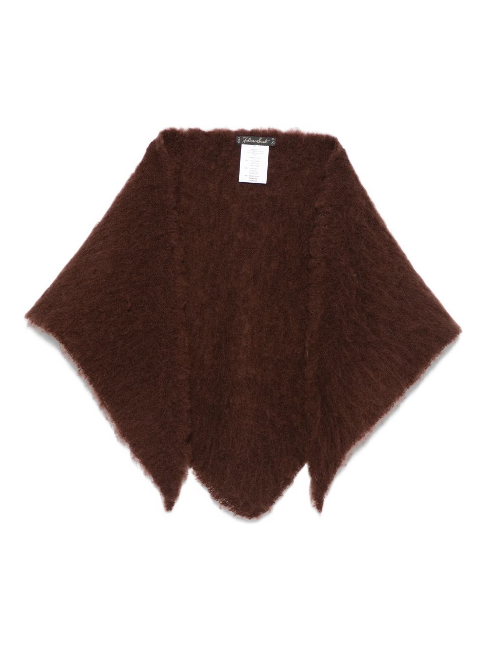 Faliero Sarti Wool-cashmere blend shawl Faliero Sarti