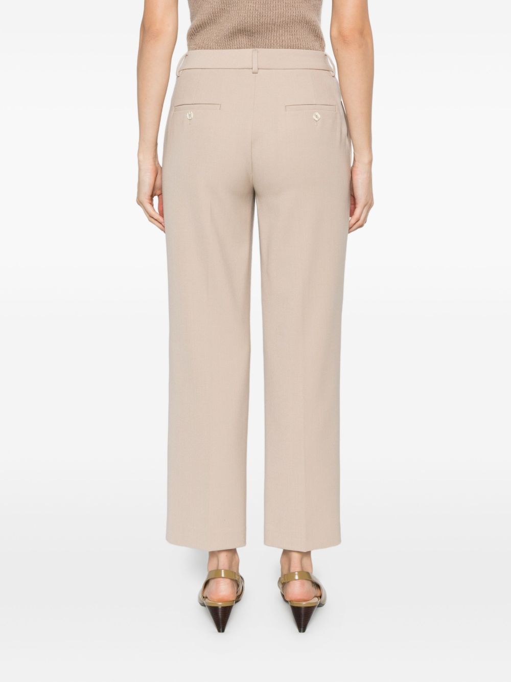 Via Masini 80 Trousers Beige Via Masini 80