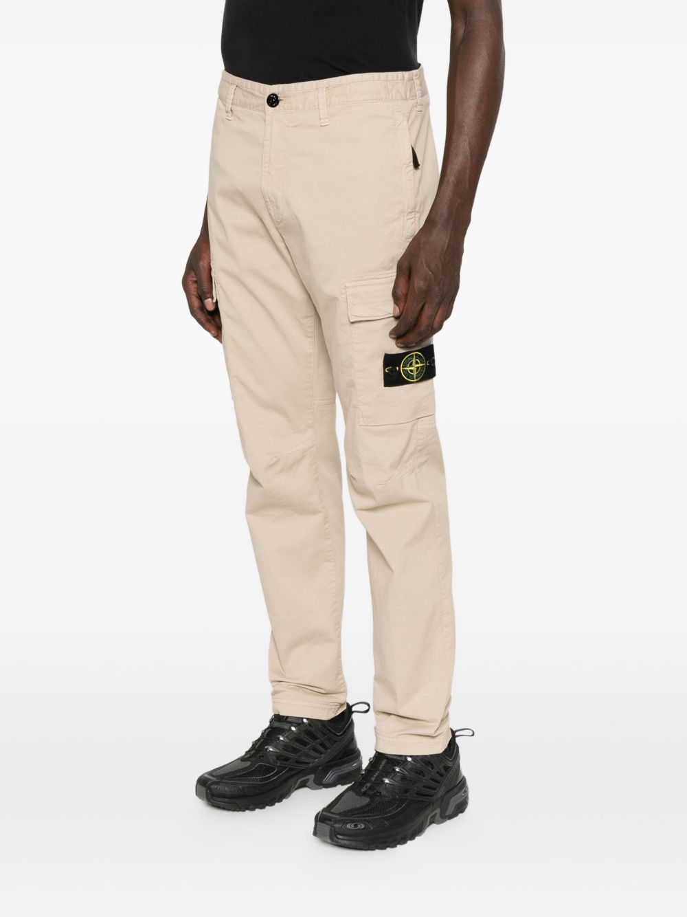 Stone Island Trousers Beige Stone Island