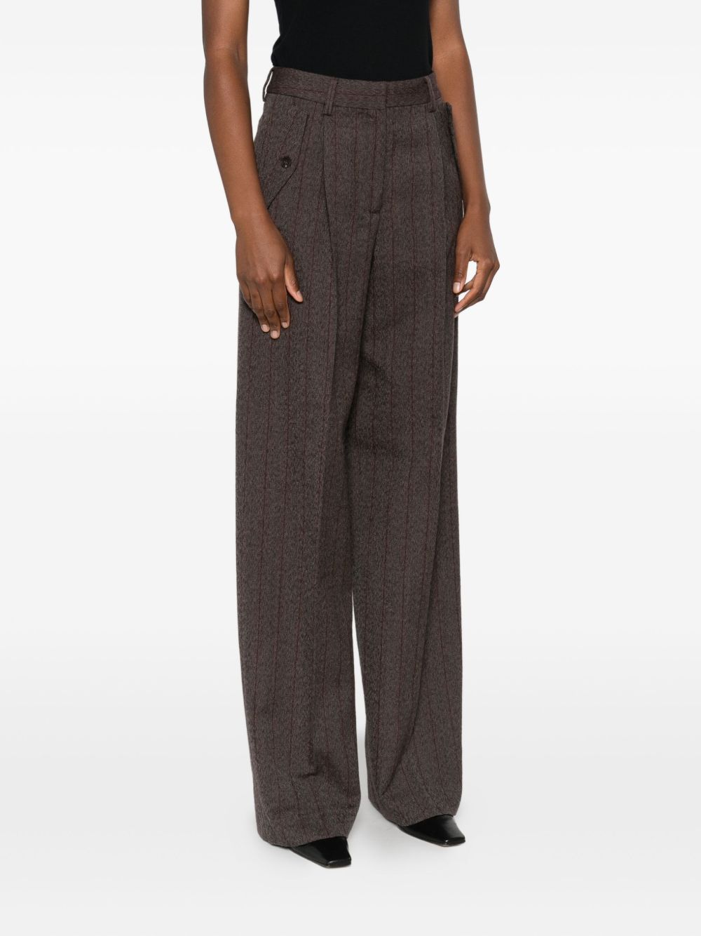 Golden Goose Trousers Brown Golden Goose
