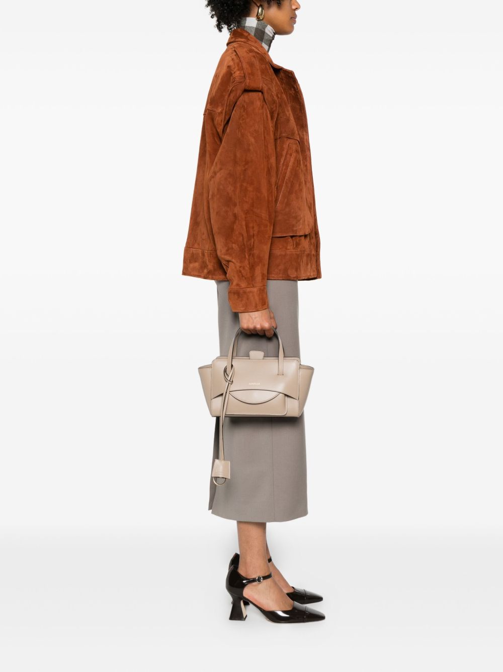 HIDESINS Small leather tote bag HIDESINS