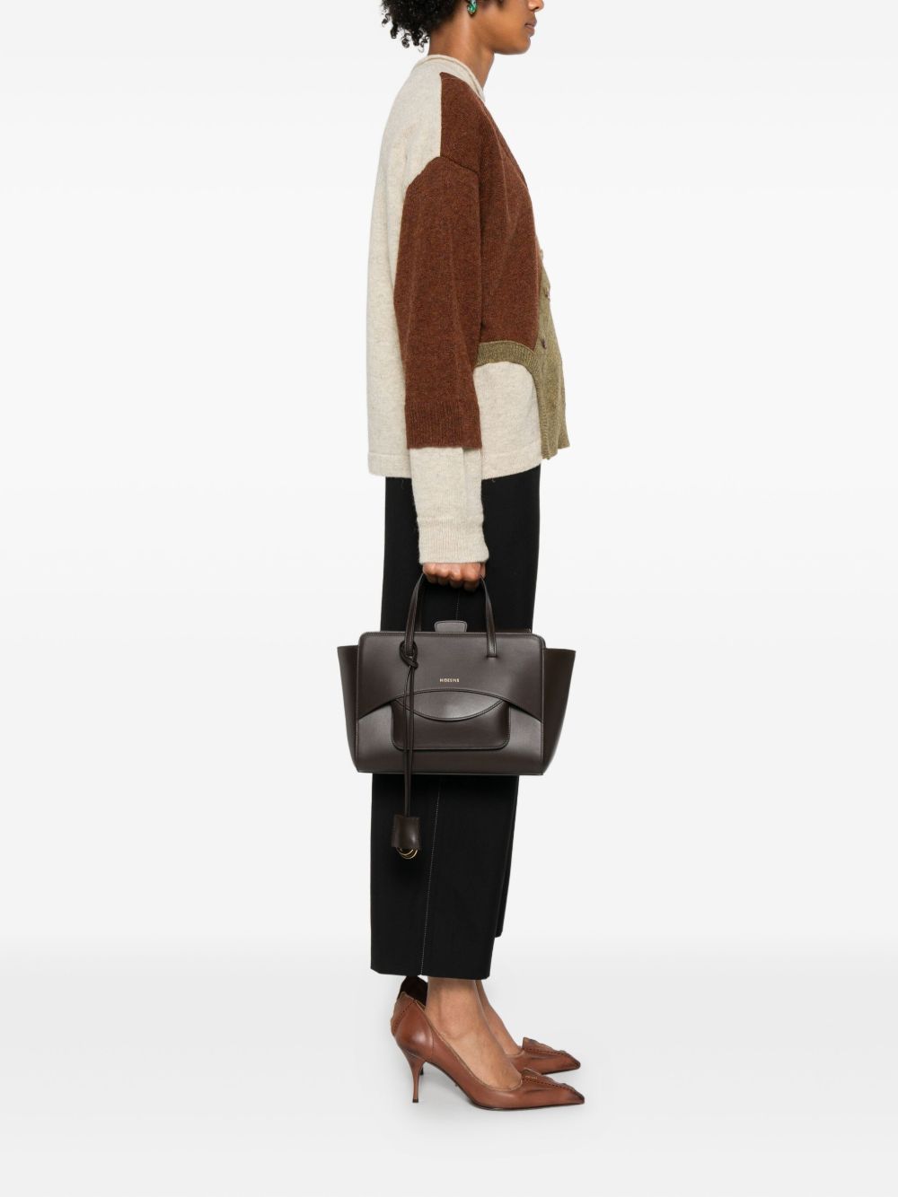 HIDESINS Small leather tote bag HIDESINS