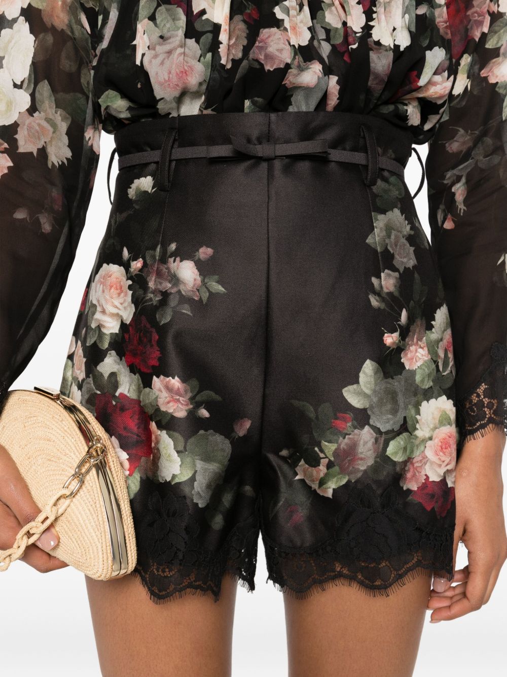 Zimmermann Hypnotic floral-print shorts Zimmermann