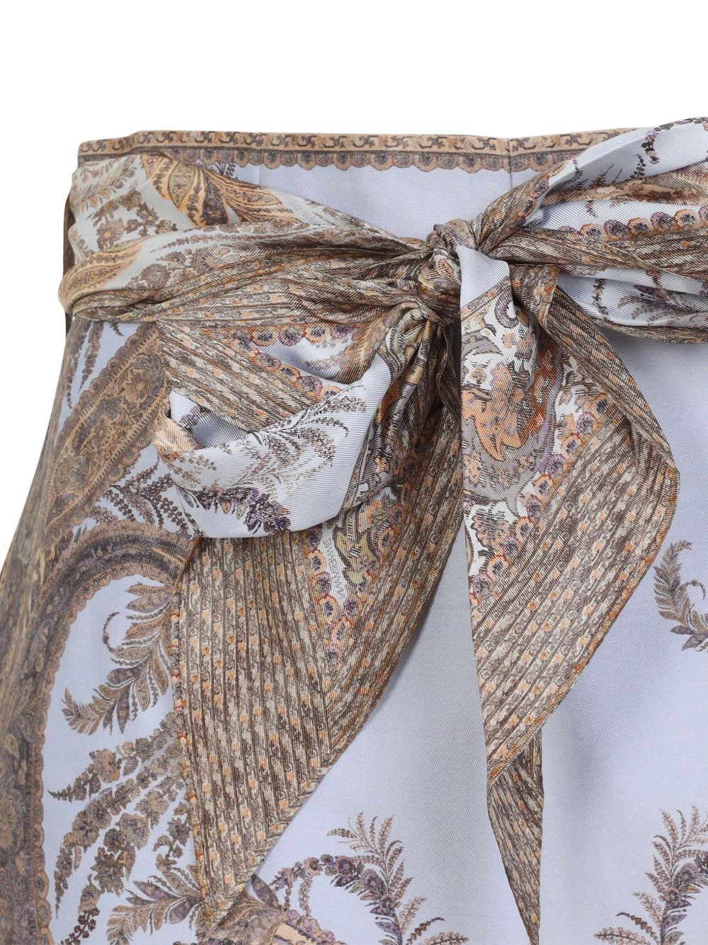 Zimmermann Paisley-print belted shorts Zimmermann