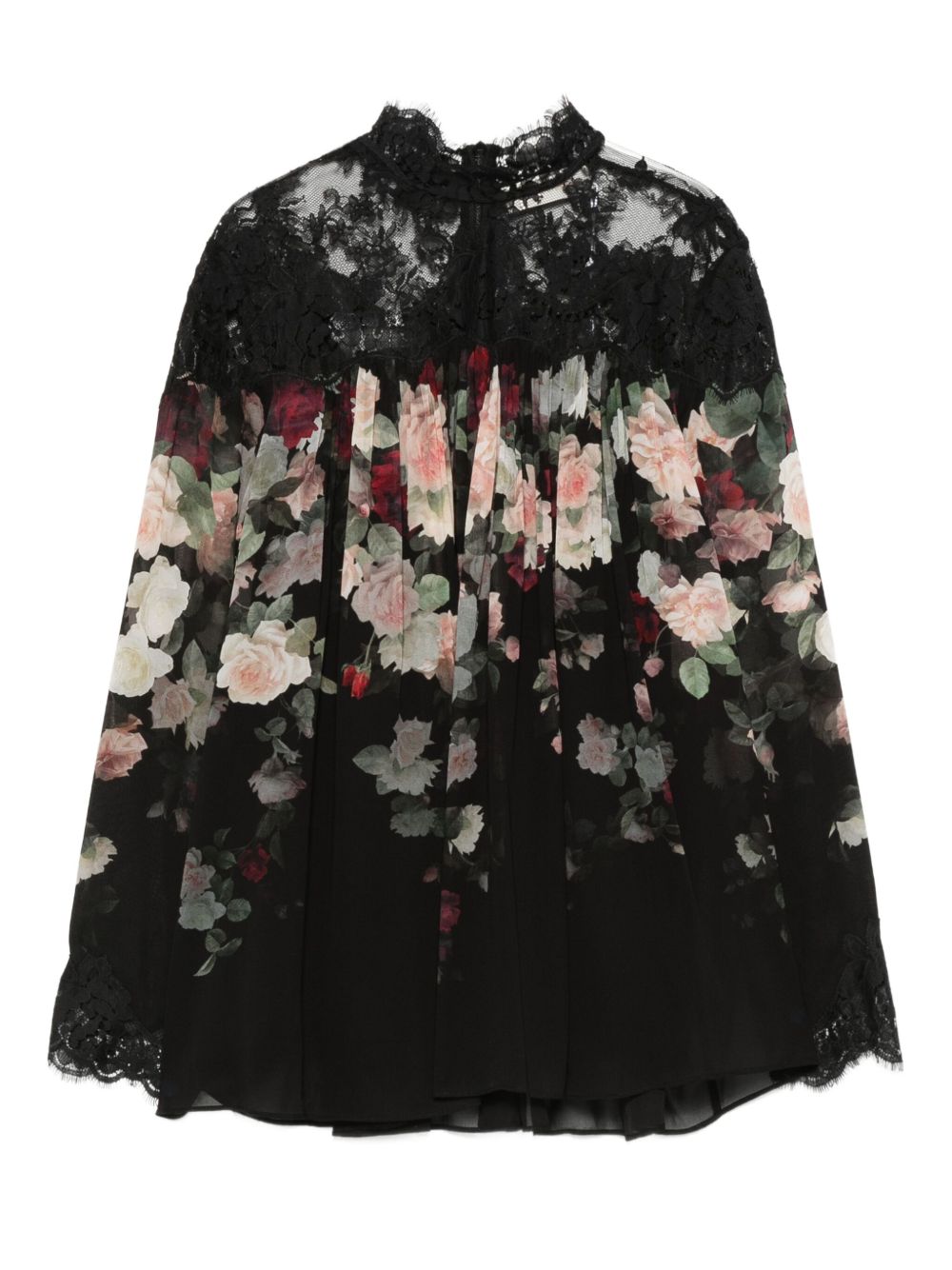 Zimmermann Lace-trimmed floral blouse Zimmermann