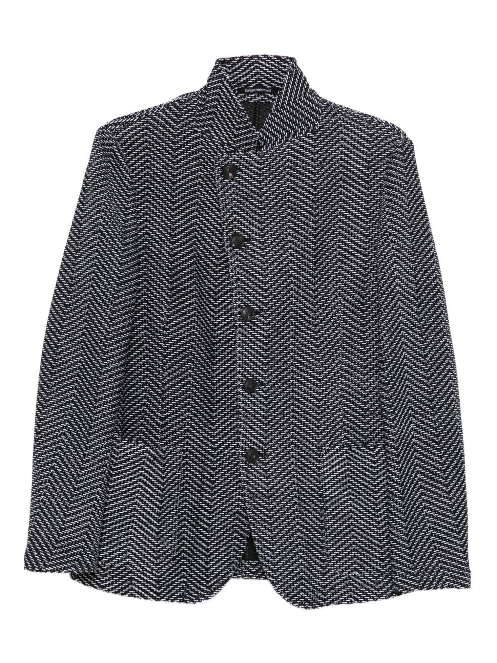 Emporio Armani Zigzag-pattern jacket Emporio Armani