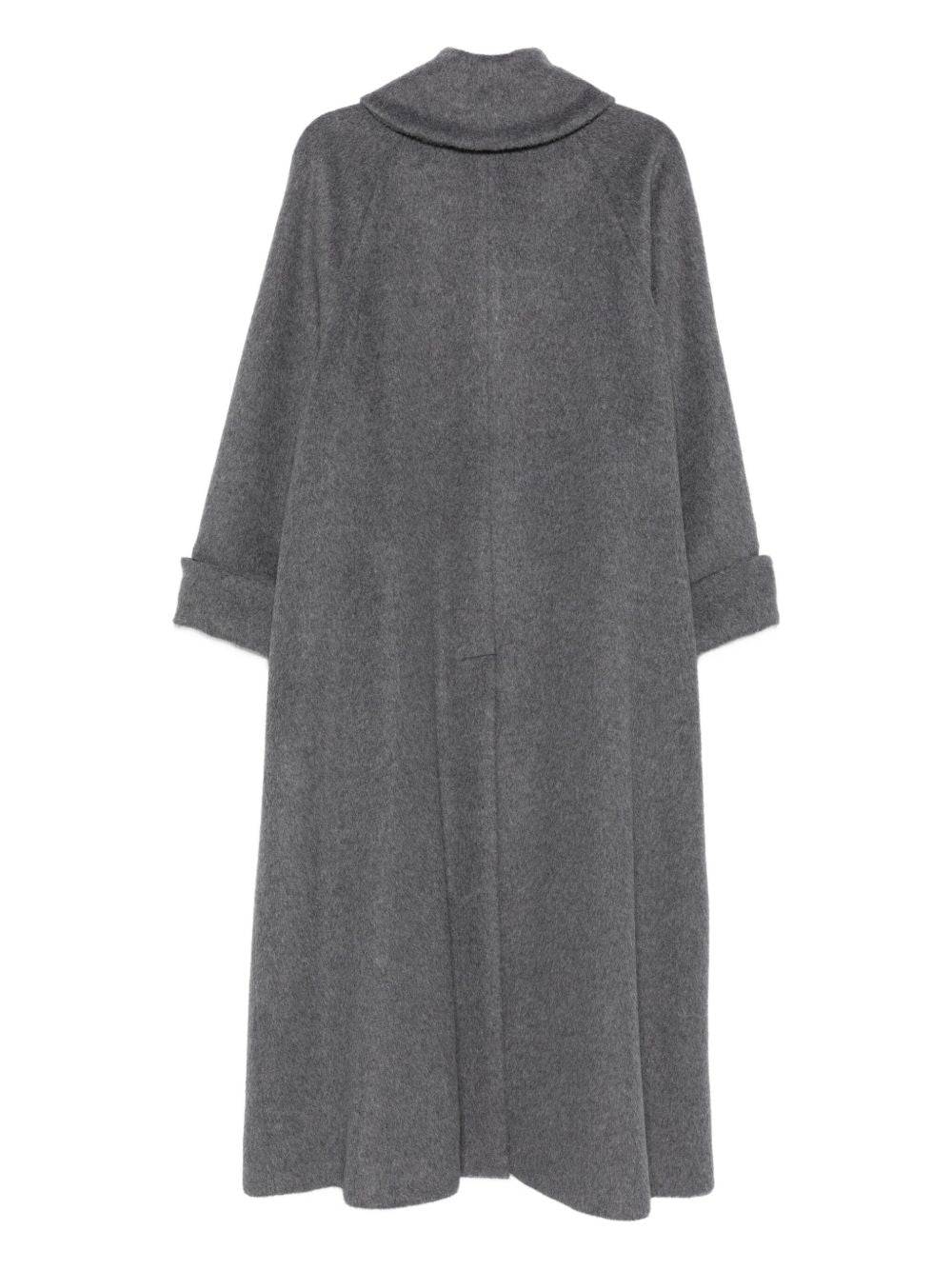 Emporio Armani Icon Long Alpaca Wool Beaver Coat Emporio Armani