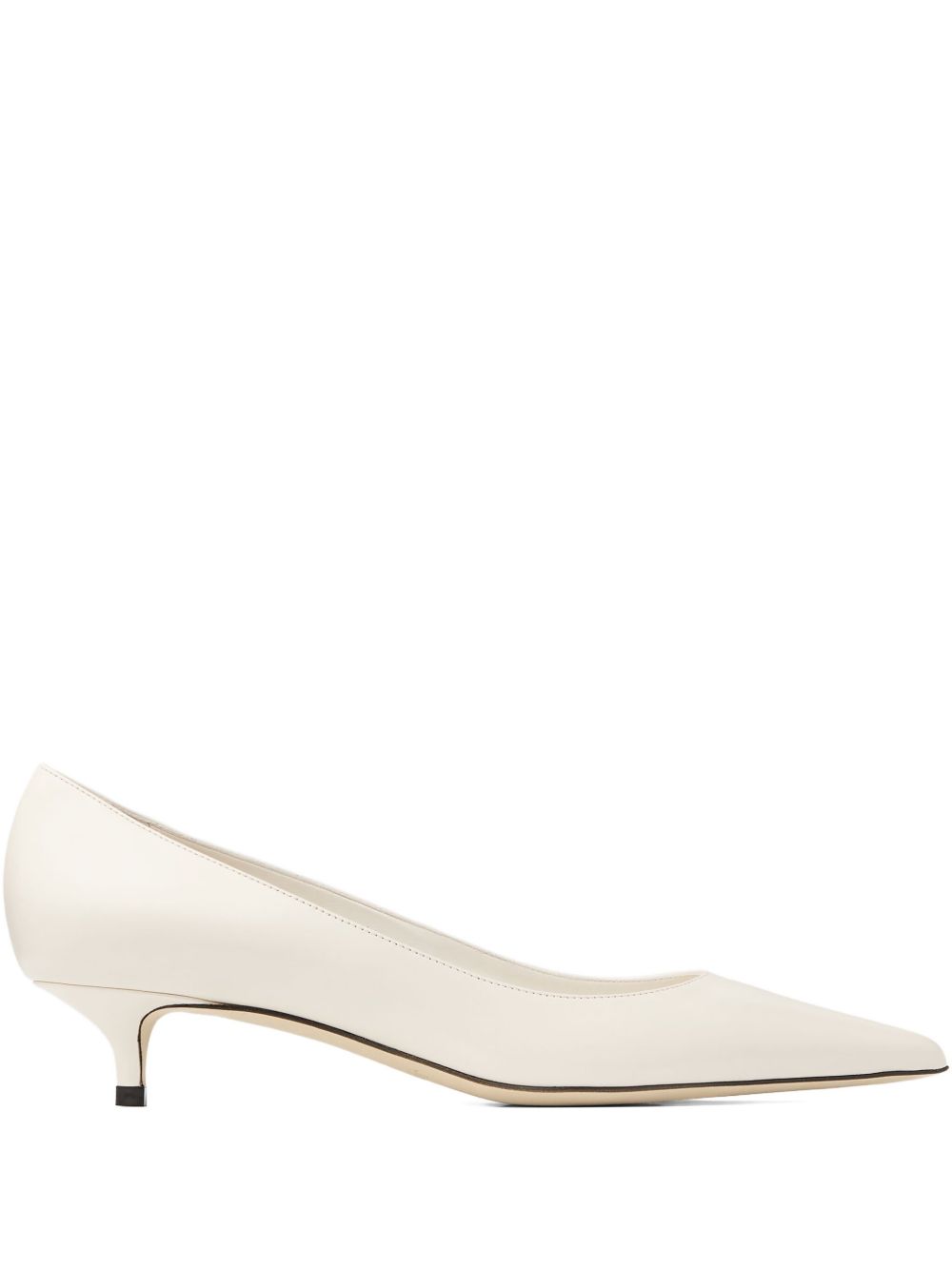 Jimmy Choo With Heel White Jimmy Choo