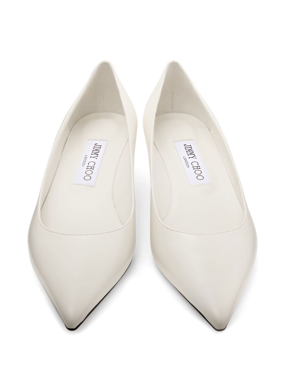 Jimmy Choo With Heel White Jimmy Choo