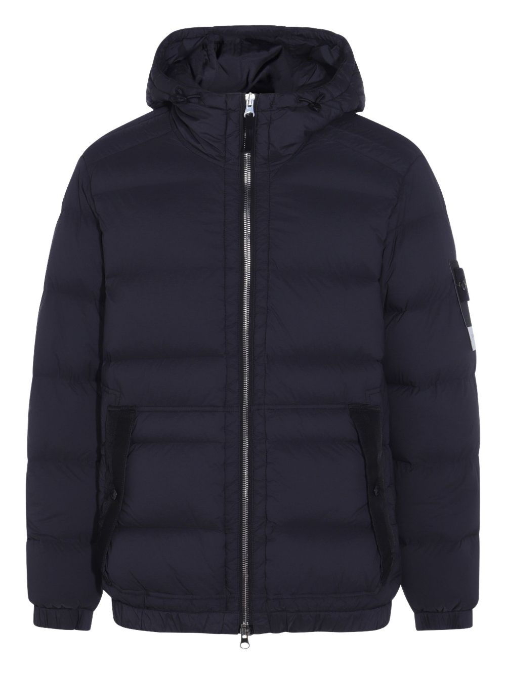 Stone Island Coats Black Stone Island