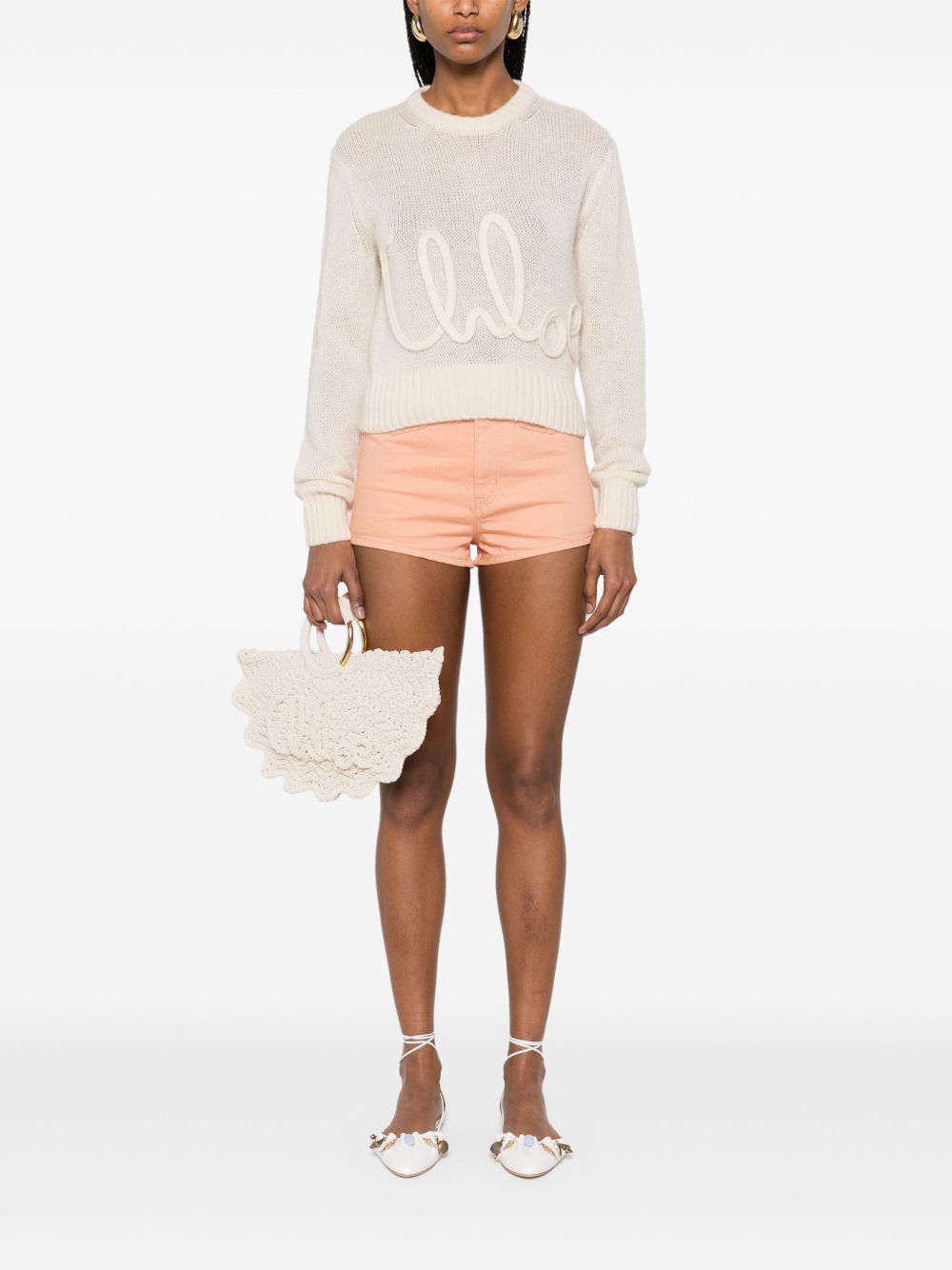 Chloé Chloè Shorts Pink Chloé