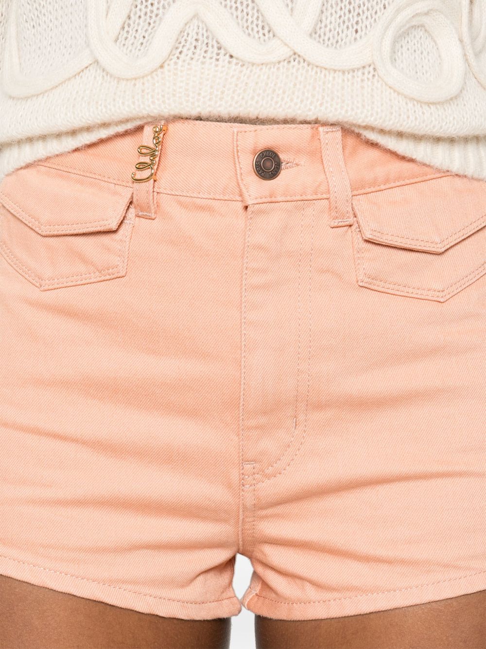 Chloé Chloè Shorts Pink Chloé