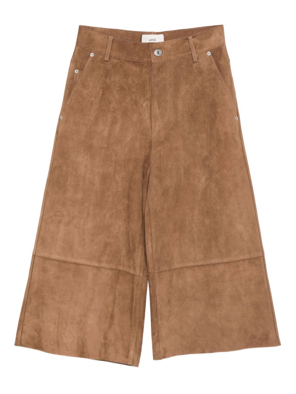 Ami Paris Trousers Brown Ami Paris