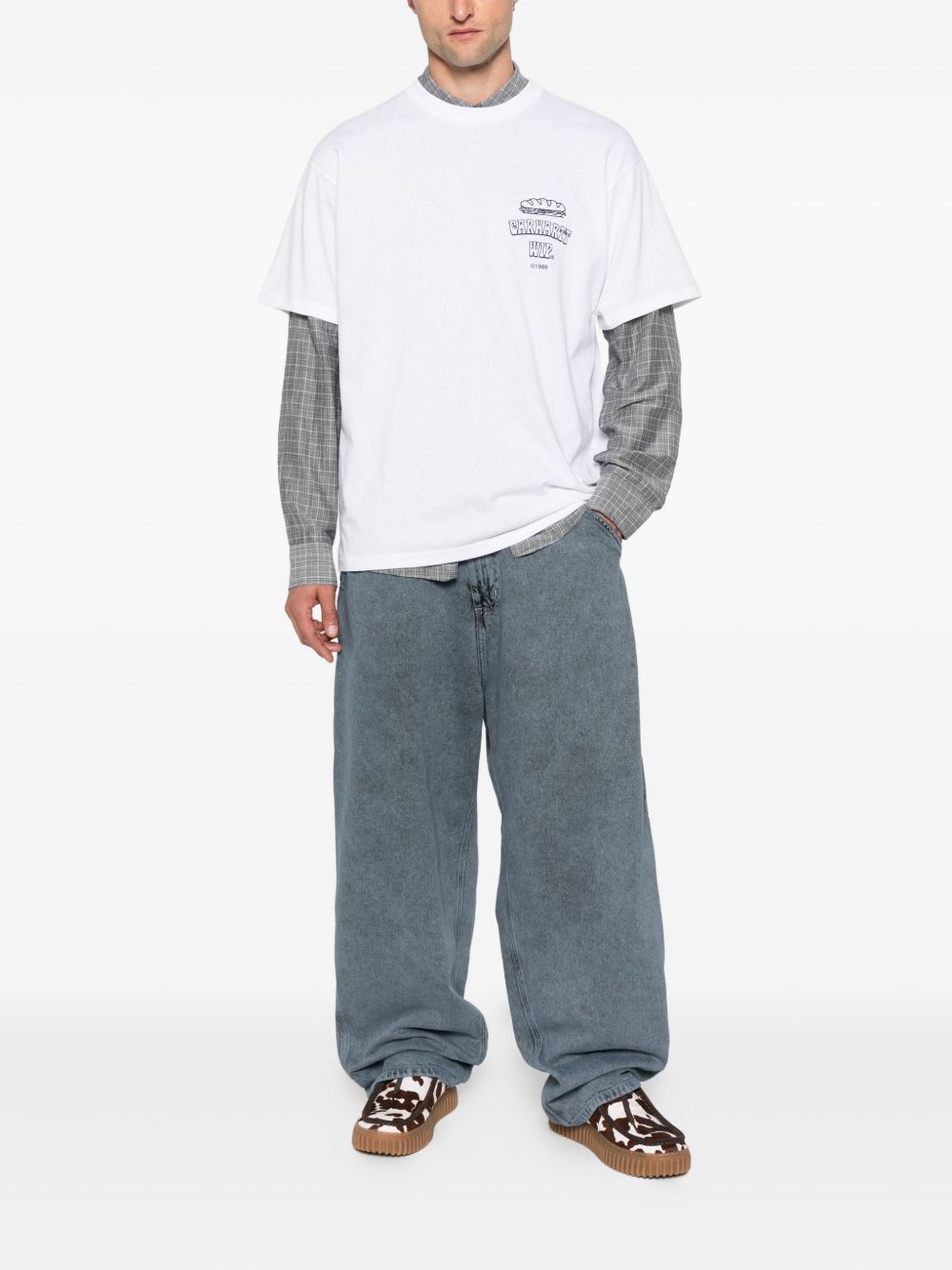 CARHARTT WIP PRE T-shirts and Polos White Carhartt Wip Pre