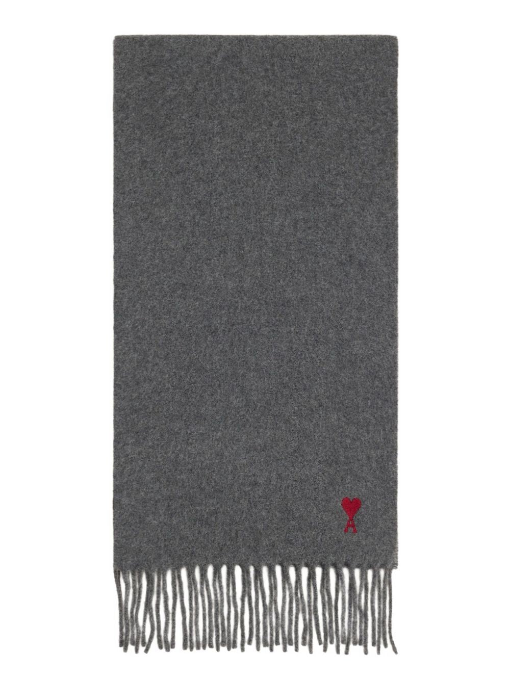Ami Paris Scarfs Grey Ami Paris