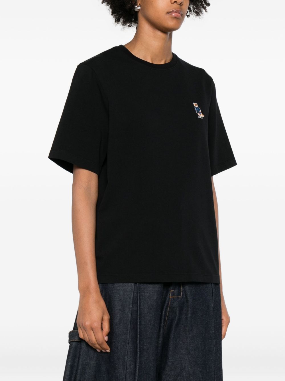 Maison Kitsuné MAISON KITSUNE' T-shirts and Polos Black Maison Kitsuné