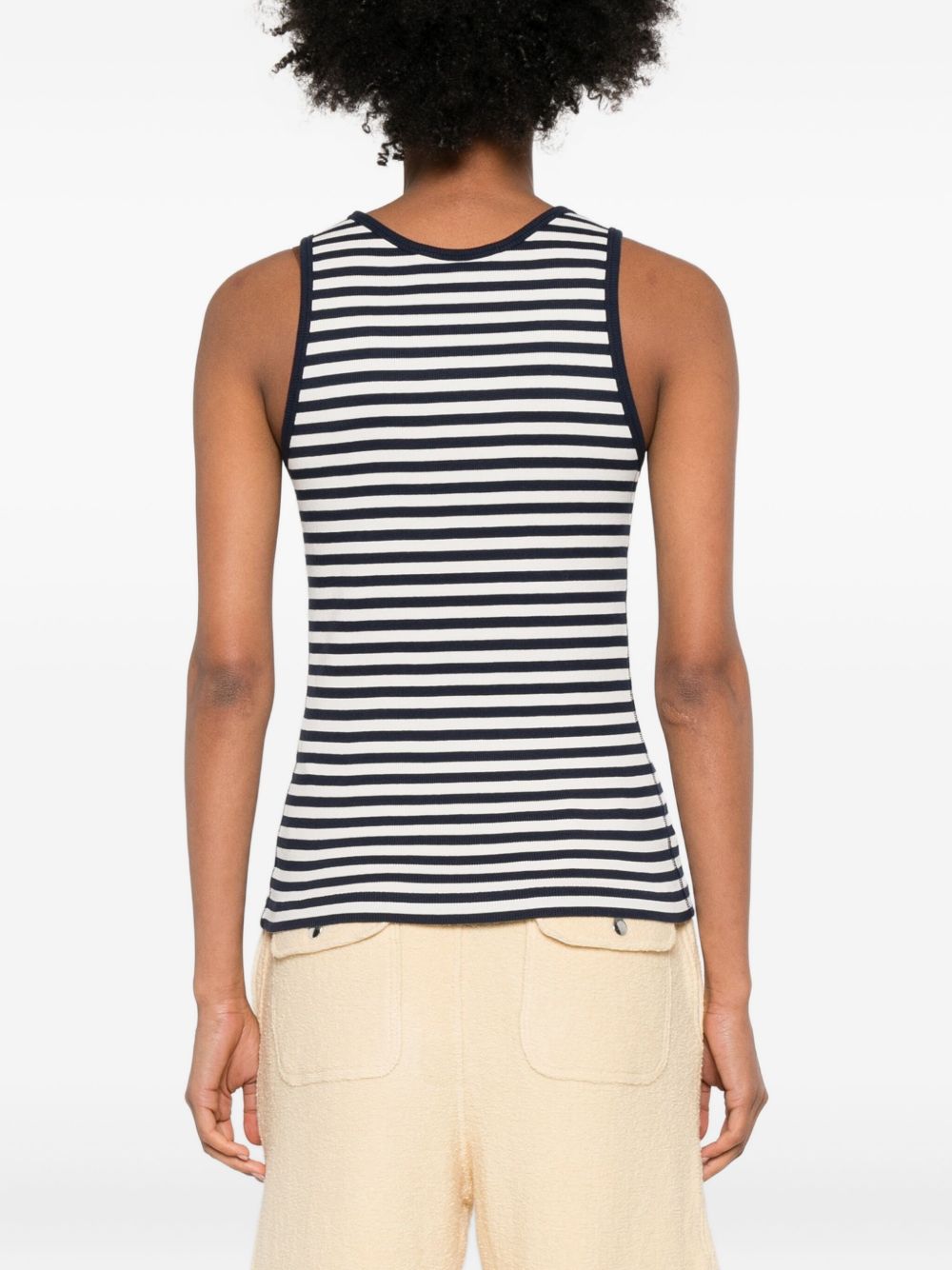 Maison Kitsuné Top with embroidery Maison Kitsuné