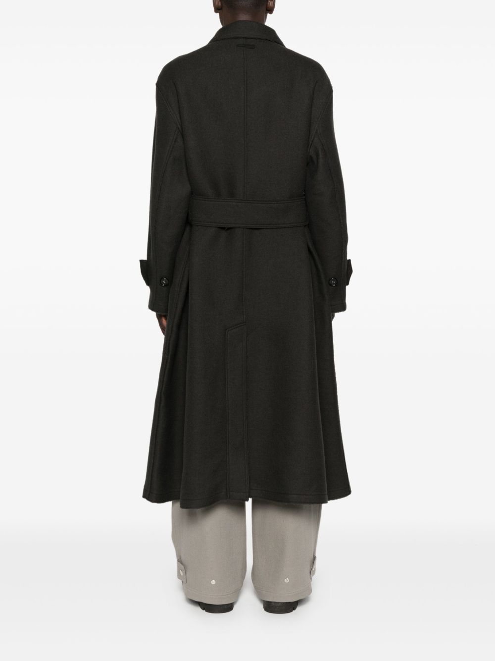 Ami Paris Coats Grey Ami Paris