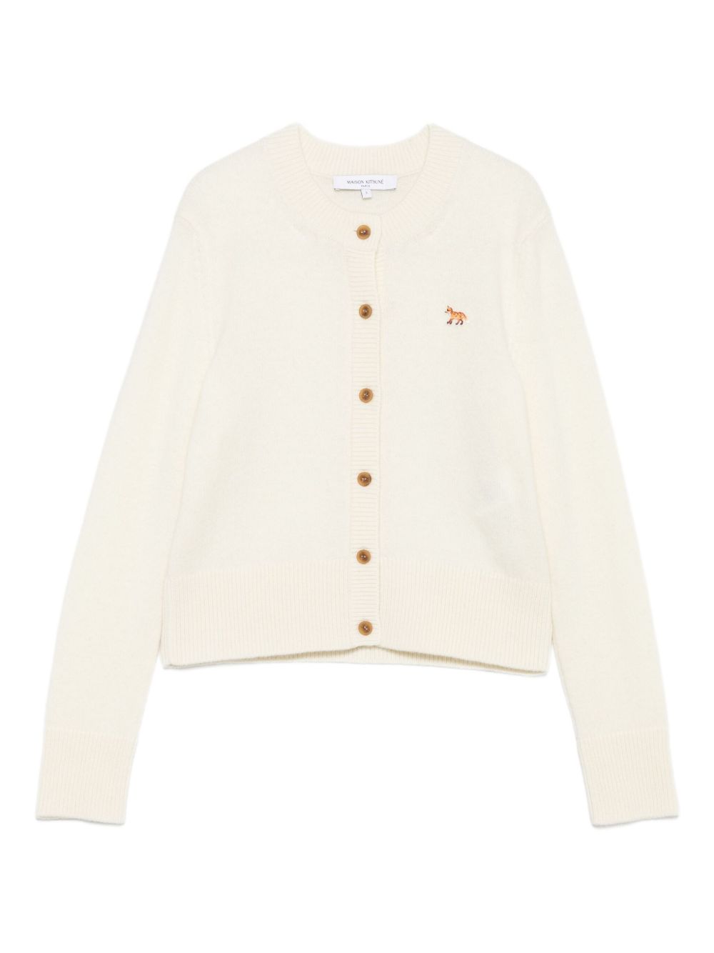 Maison Kitsuné Cardigan with embroidery Maison Kitsuné