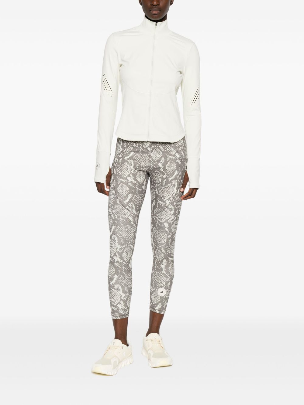 Adidas By Stella McCartney Trousers Beige Adidas By Stella McCartney