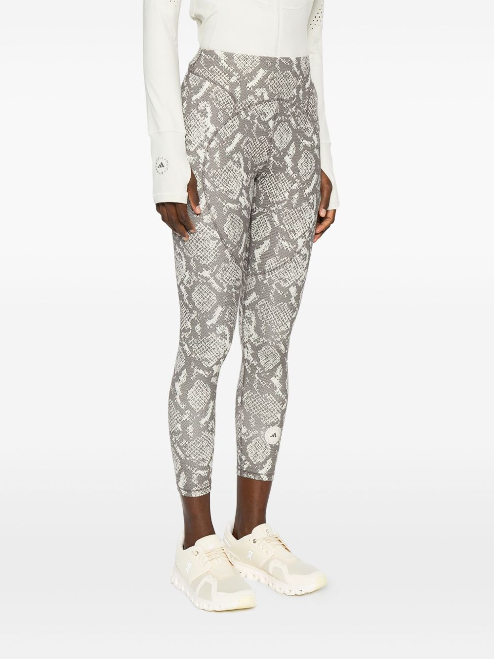 Adidas By Stella McCartney Trousers Beige Adidas By Stella McCartney