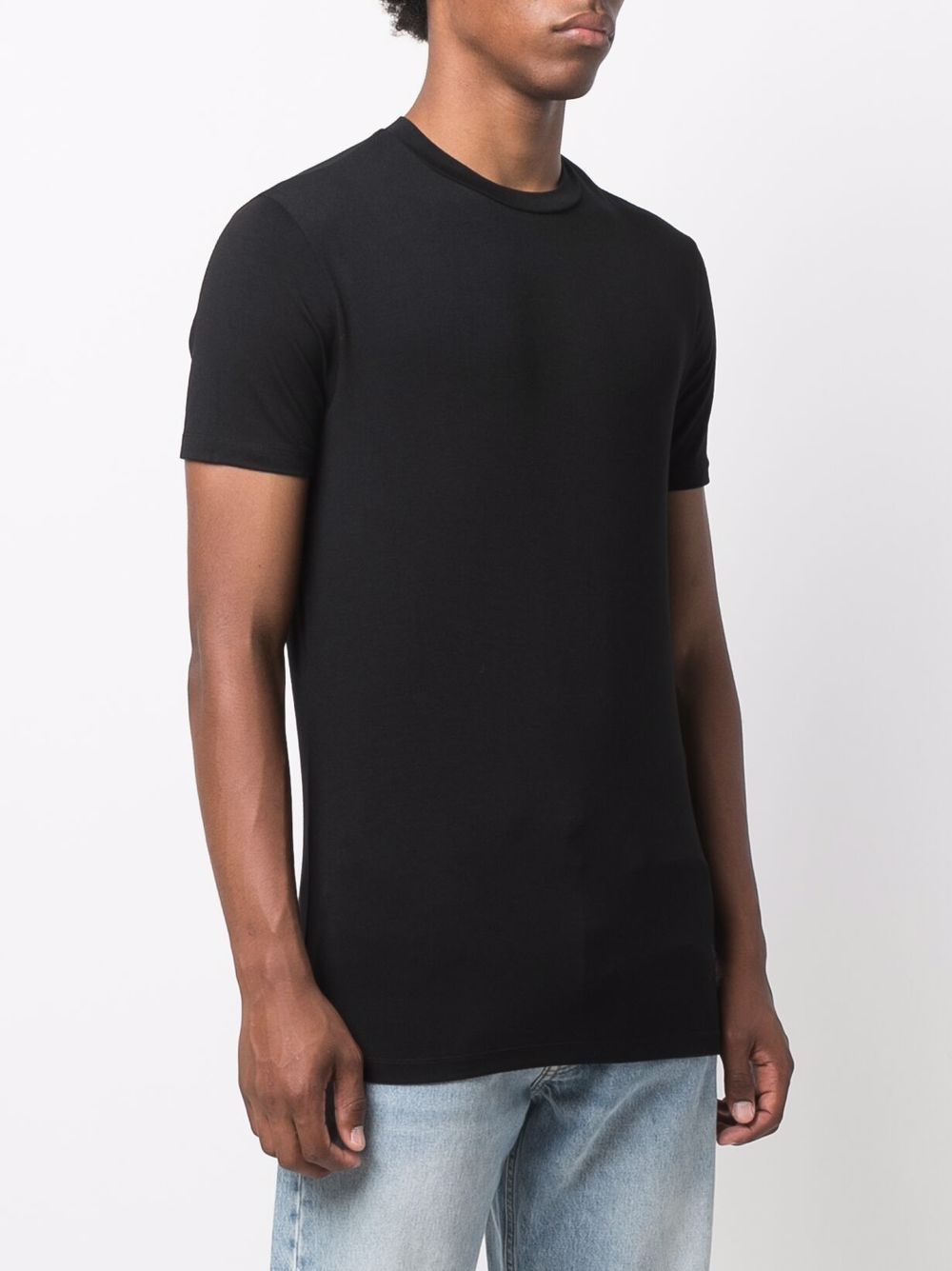 Emporio Armani T-shirts and Polos Black Emporio Armani