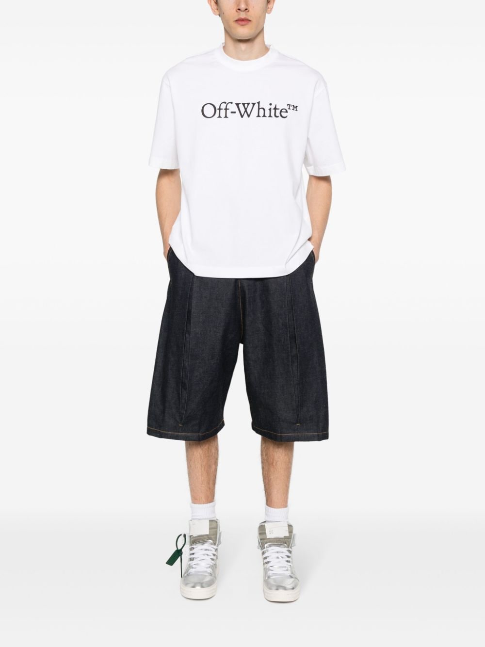 Off White T-shirts and Polos White Off White