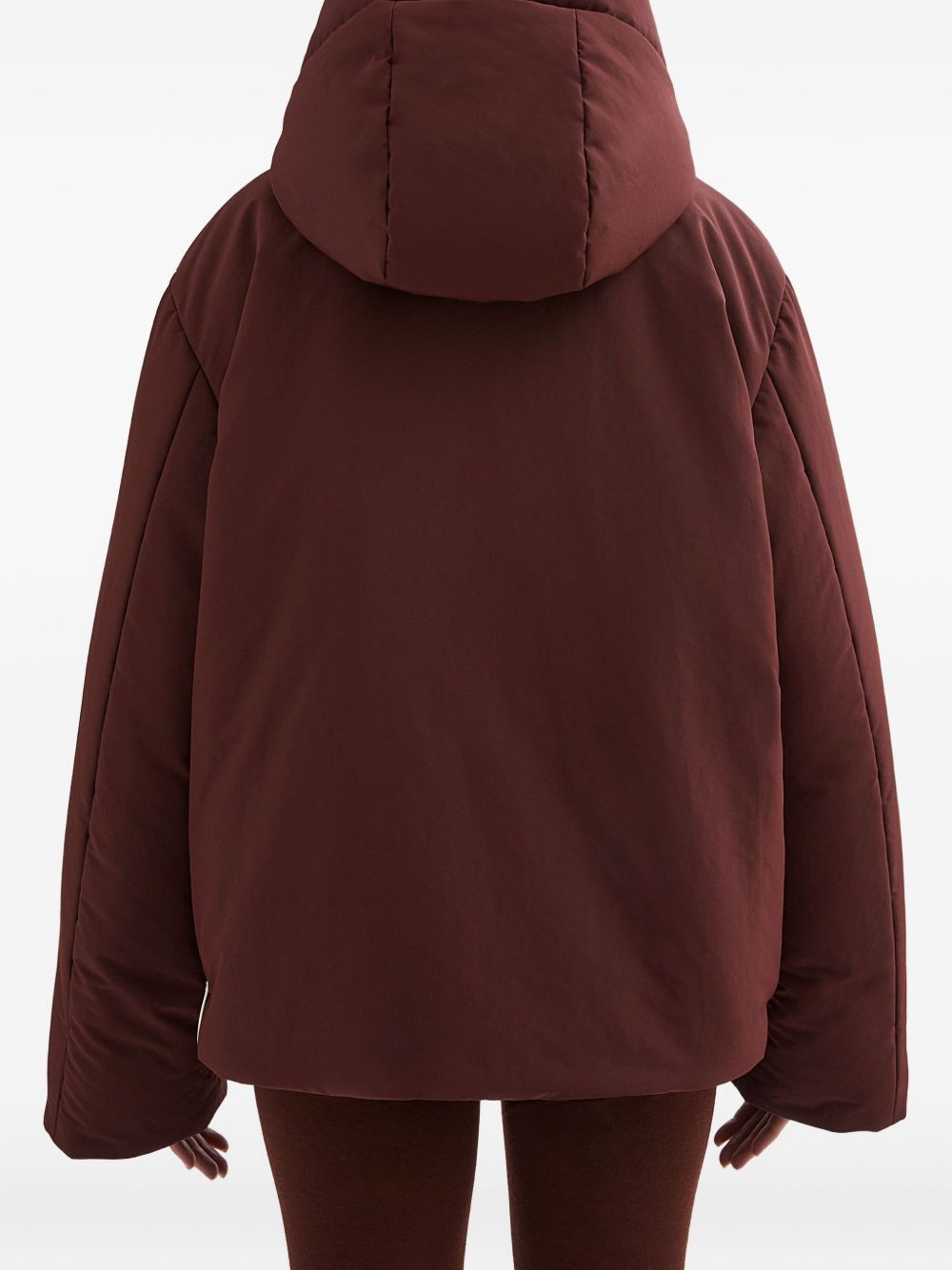 JIL SANDER PLUS Coats Bordeaux Jil Sander Plus