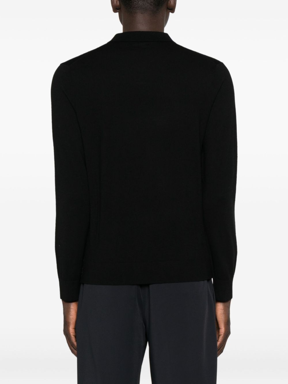 Emporio Armani Polo-neck long-sleeve sweater Emporio Armani