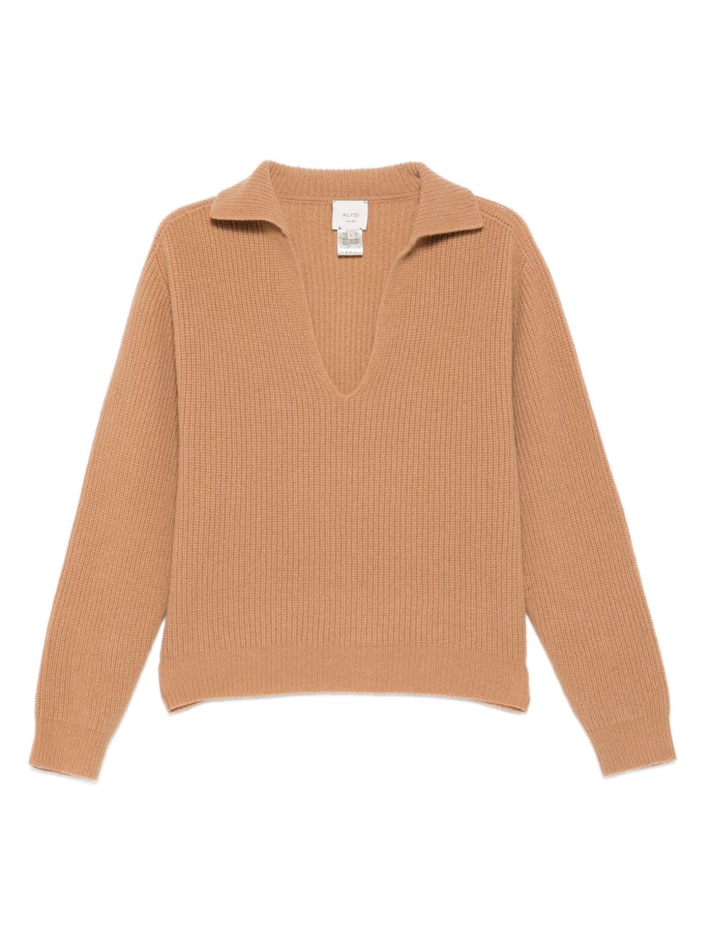 Alysi Sweaters Camel Alysi