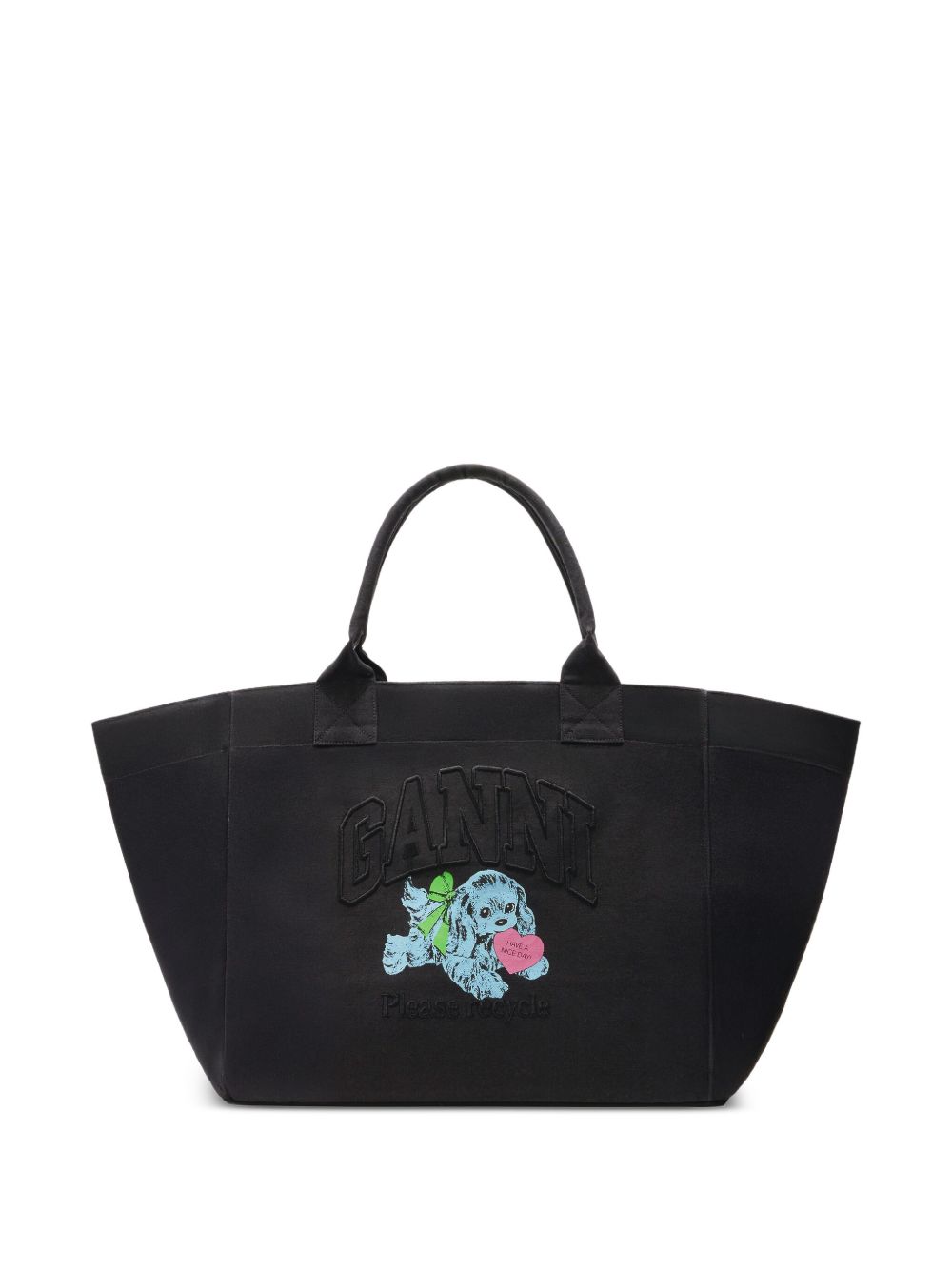 Ganni Puppy XXL Tote Ganni