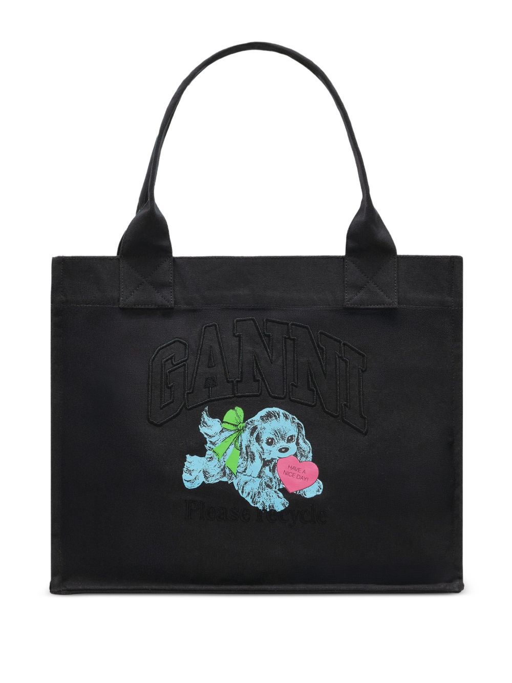 Ganni Puppy Large Tote Ganni