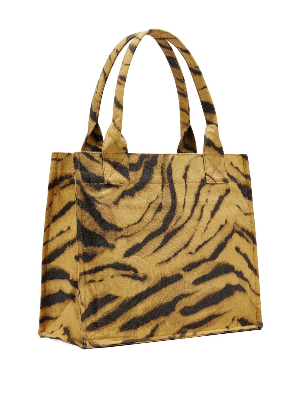 Ganni Zebra Print Large Tote Ganni