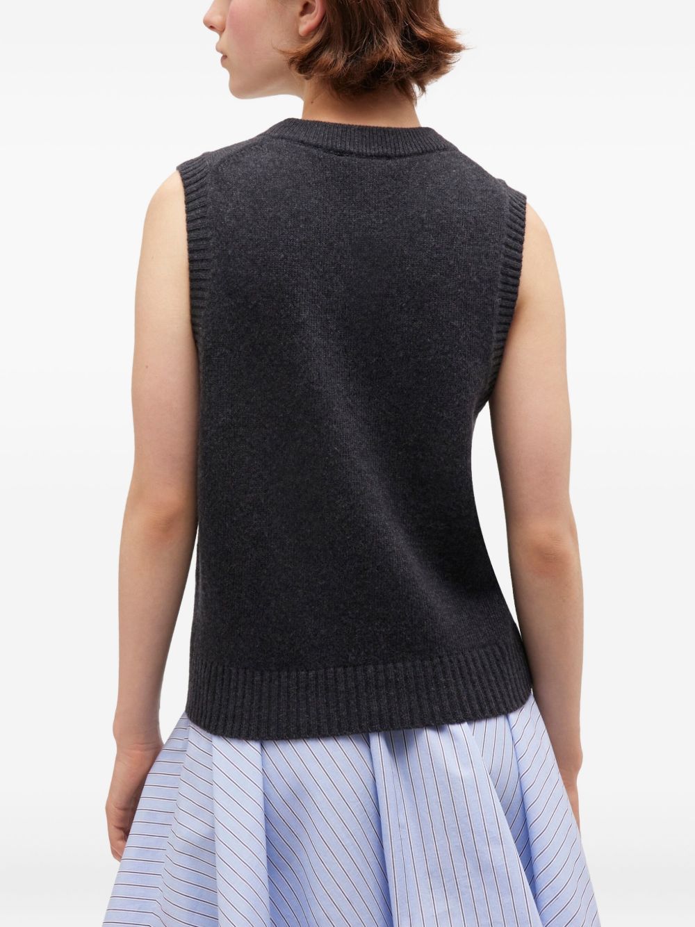 GANNI Sweaters Grey Ganni