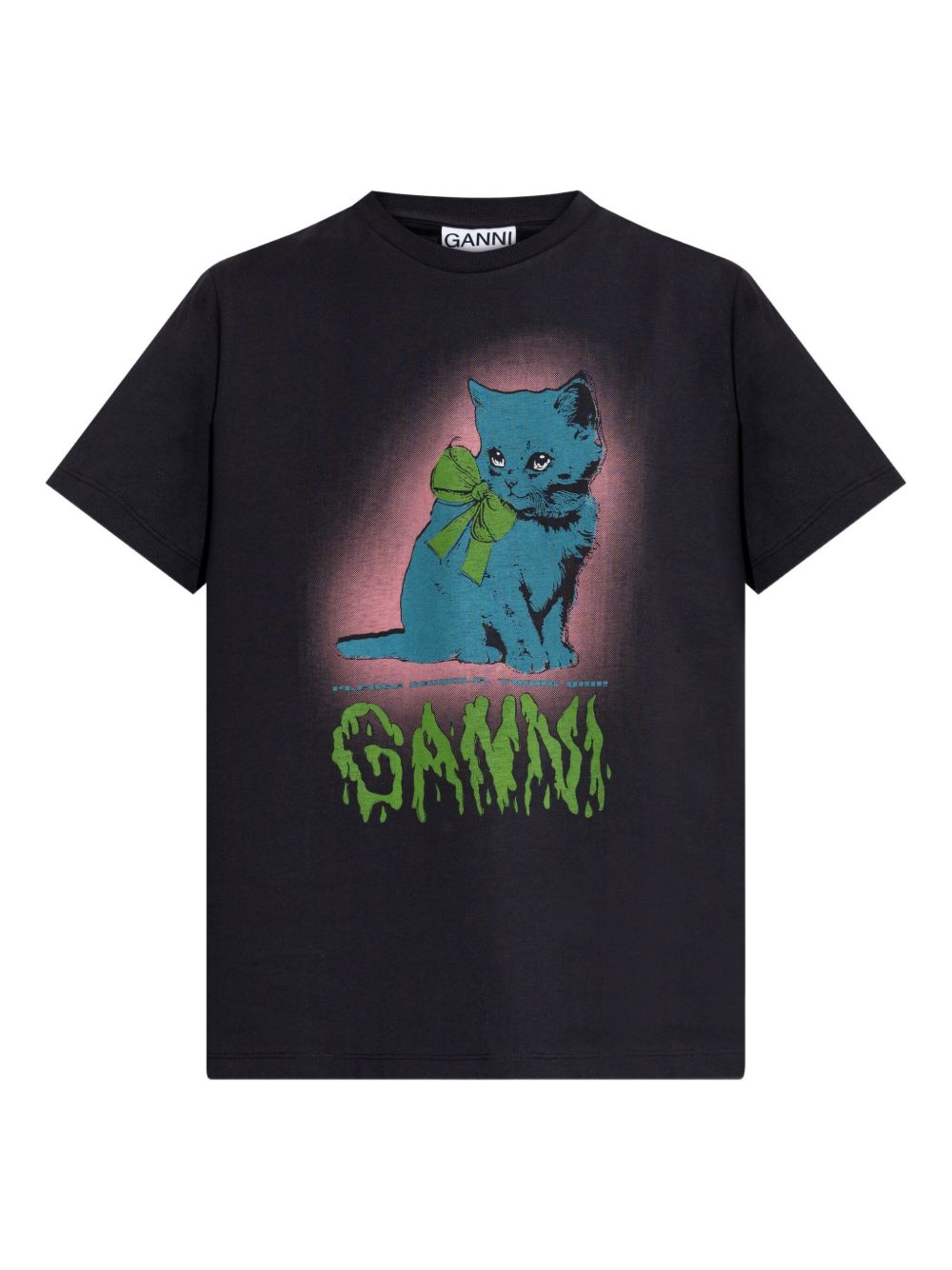 GANNI T-shirts and Polos Grey Ganni