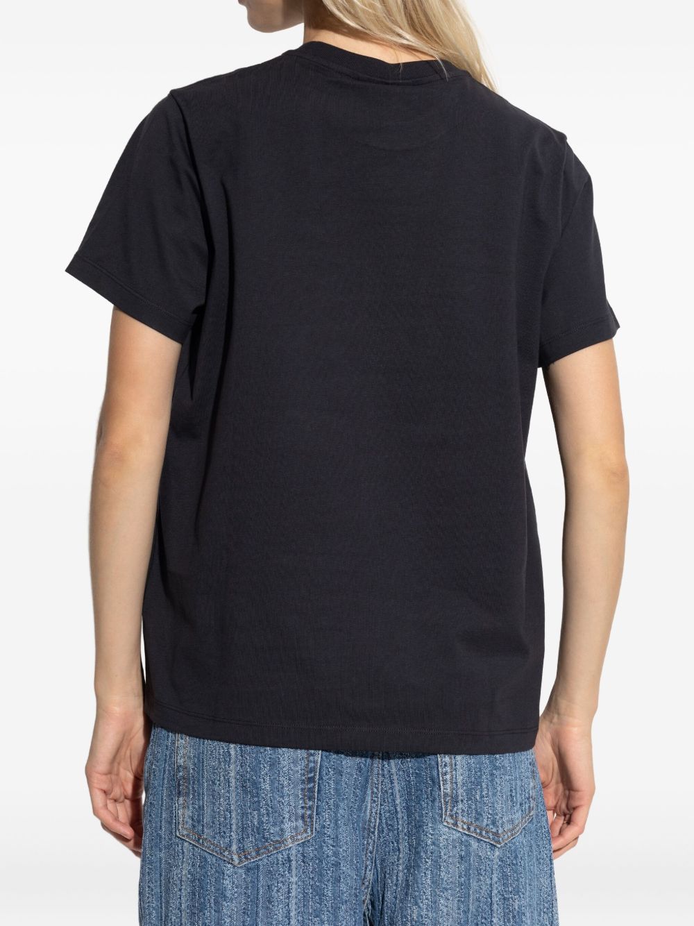 GANNI T-shirts and Polos Grey Ganni