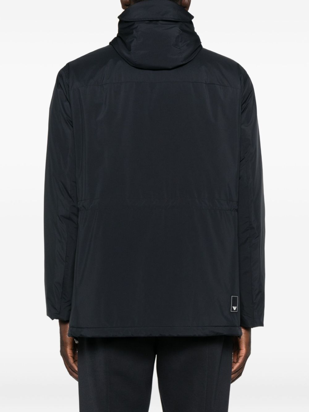 Emporio Armani Hooded multi-pocket coat Emporio Armani
