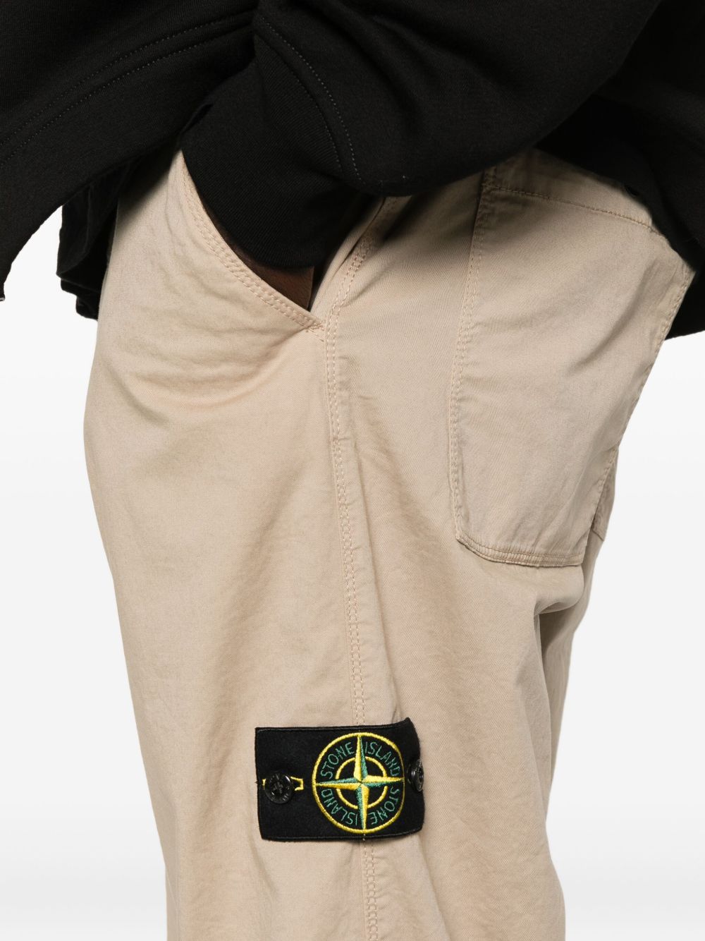 Stone Island Trousers Beige Stone Island