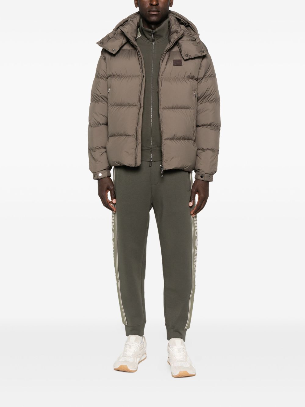 Emporio Armani Hooded padded coat Emporio Armani