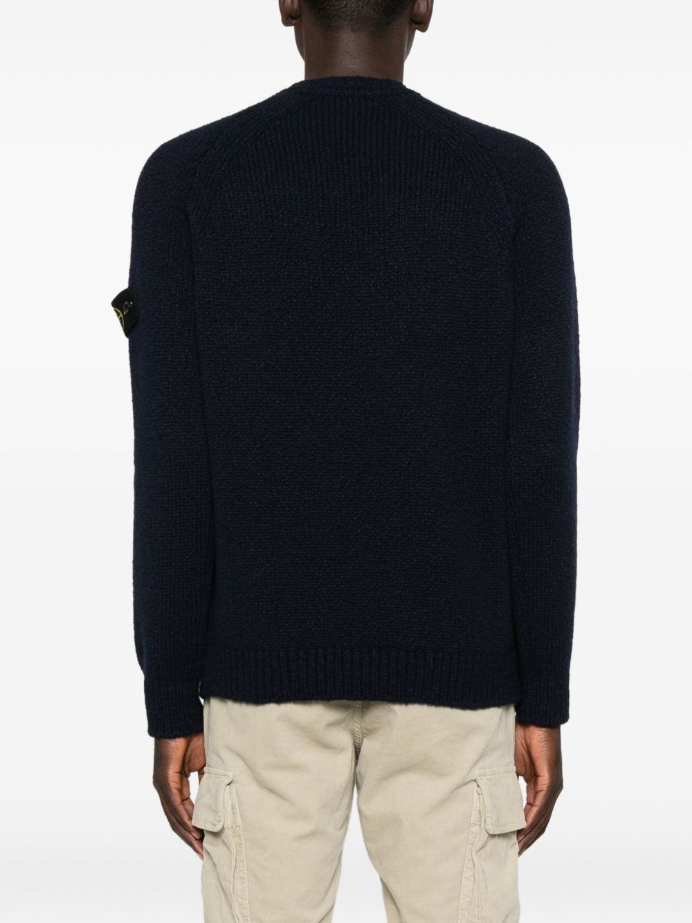 Stone Island Sweaters Blue Stone Island