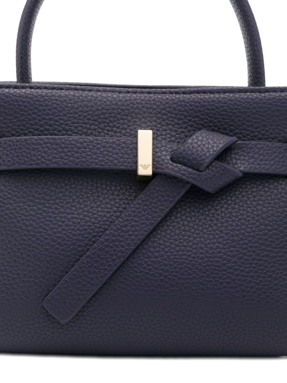 Emporio Armani Mini knotted-detail tote bag Emporio Armani