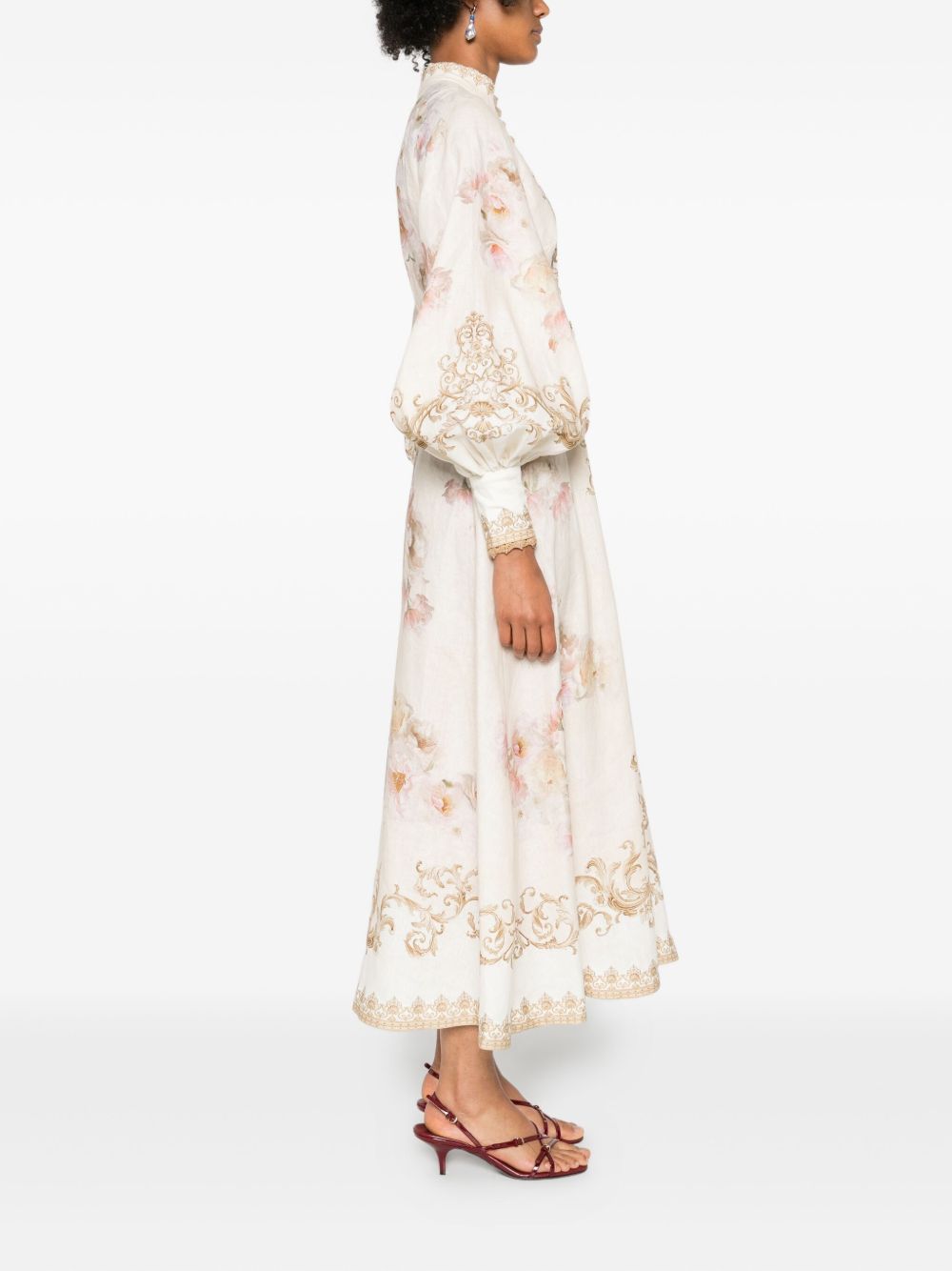 Zimmermann Floral-print buttoned dress Zimmermann