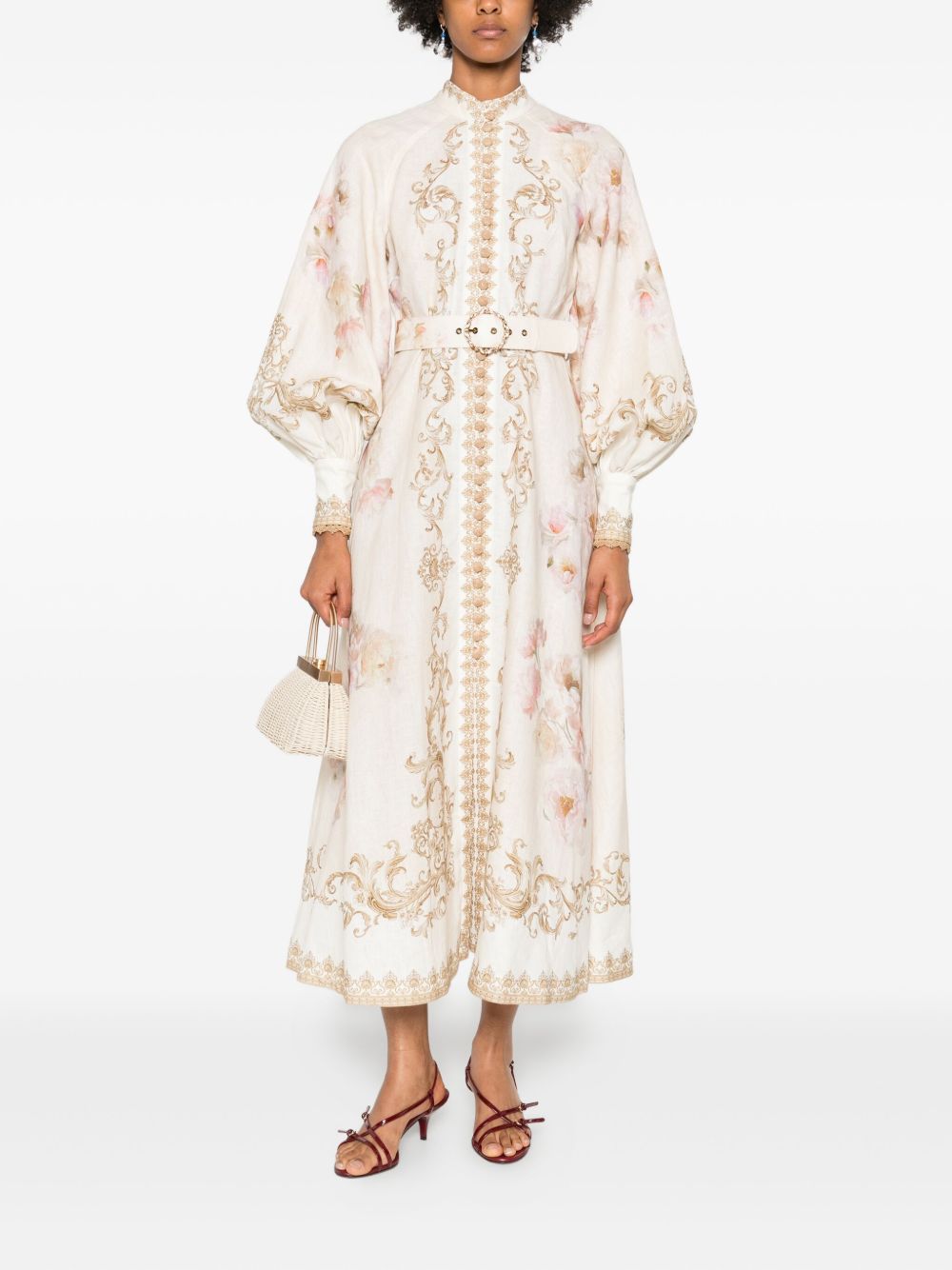 Zimmermann Floral-print buttoned dress Zimmermann