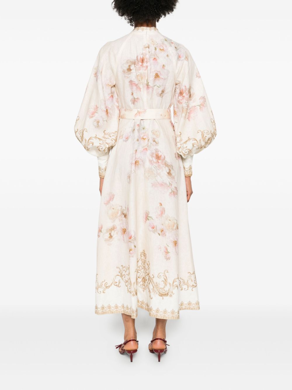 Zimmermann Floral-print buttoned dress Zimmermann